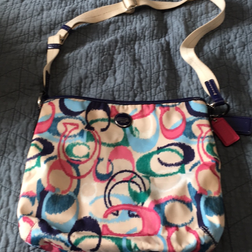 Coach material bag